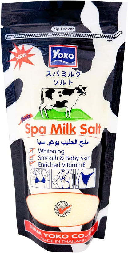 YOKO Spa Milk Salt Bath With Vitamin E & B3 - 300g (Original)