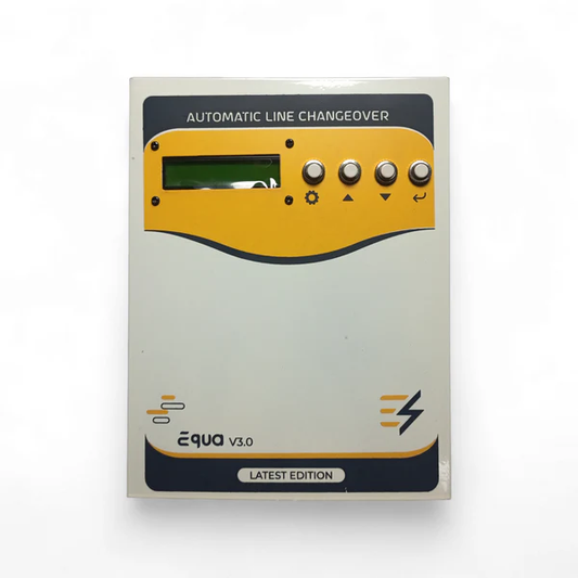 Equa Smart Automatic Change Over and Protection device 3.0 2 line changeover to balance units.