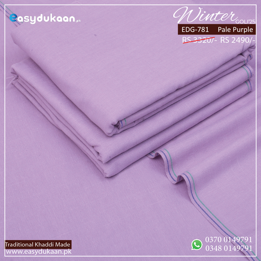 Winter Goli Khaddar EDG-781 Pale Purple