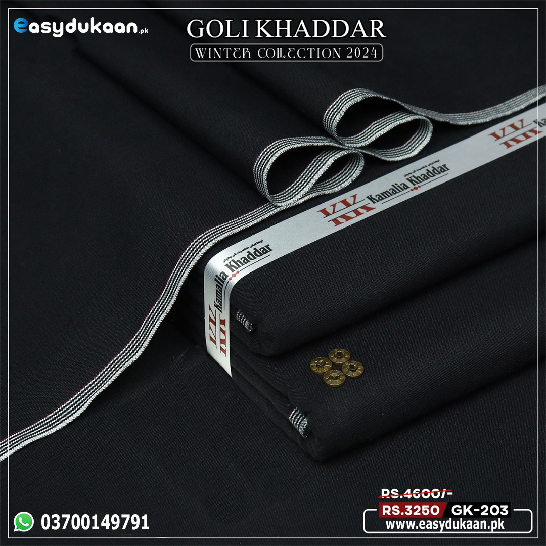 Premium Winter Double Goli Khaddar GK-203