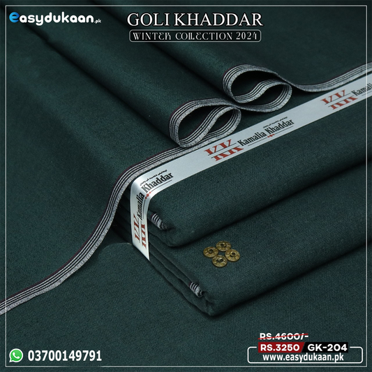 Premium Winter Double Goli Khaddar GK-204