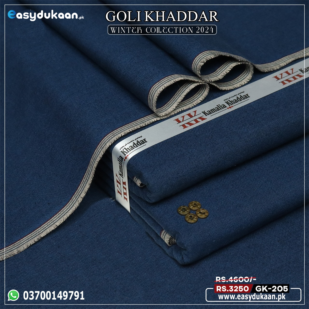 Premium Winter Double Goli Khaddar GK-205