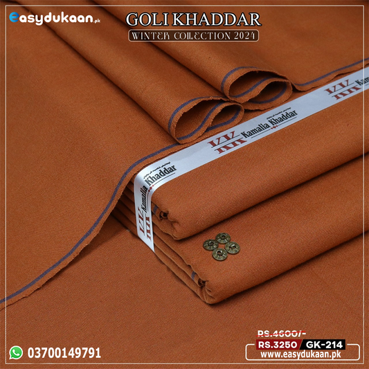 Premium Winter Double Goli Khaddar GK-214