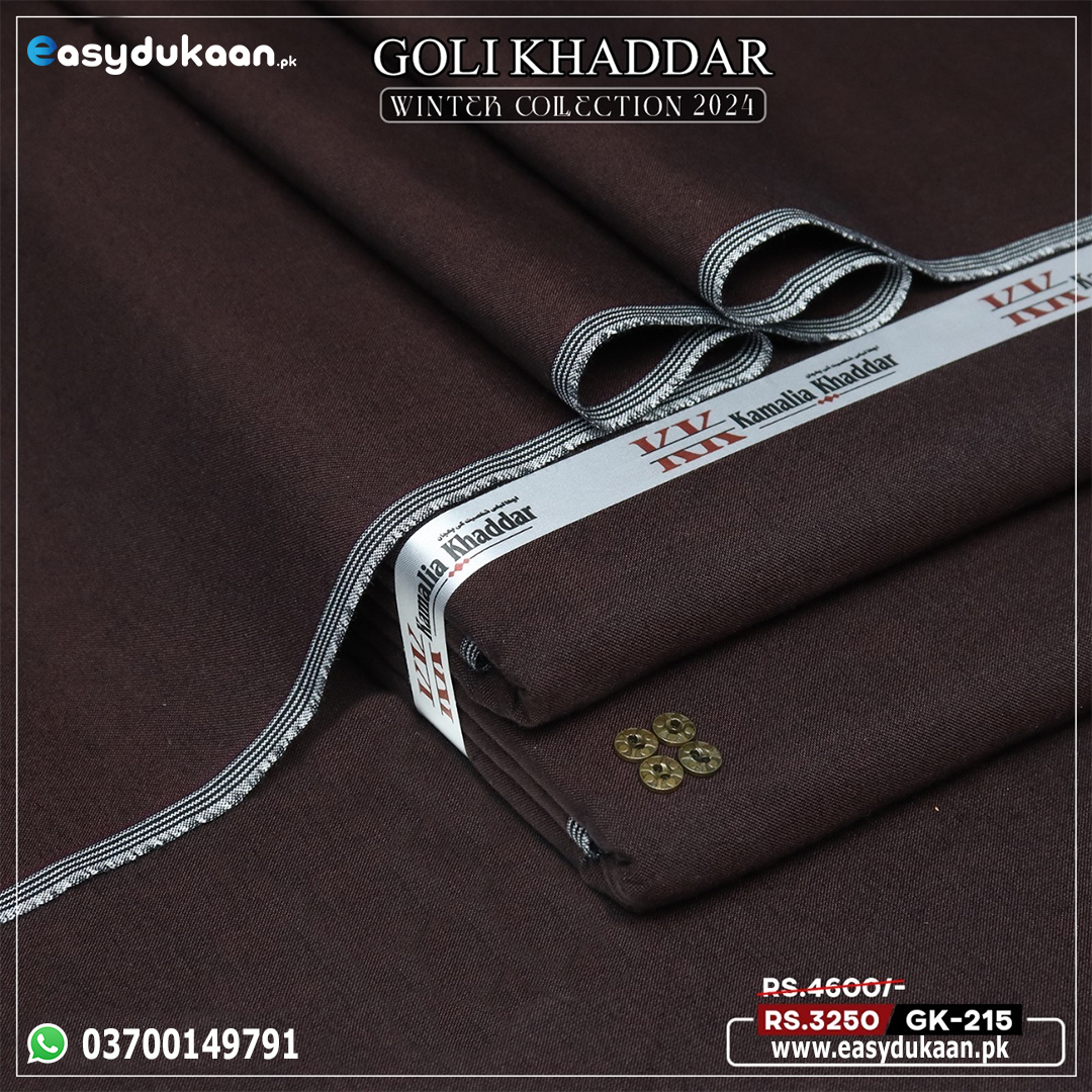 Premium Winter Double Goli Khaddar GK-215