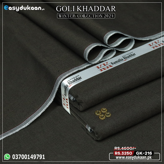 Premium Winter Double Goli Khaddar GK-216