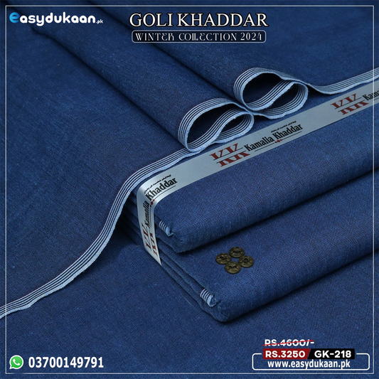 Premium Winter Double Goli Khaddar GK-218