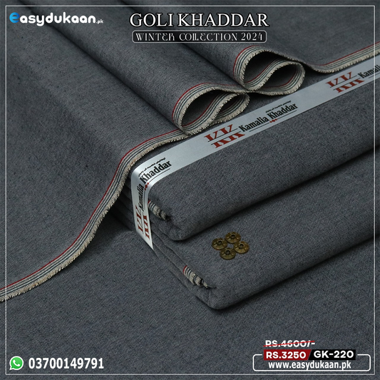 Premium Winter Double Goli Khaddar GK-220