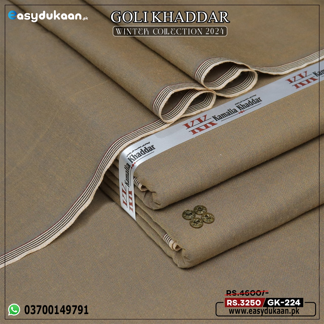 Premium Winter Double Goli Khaddar GK-224