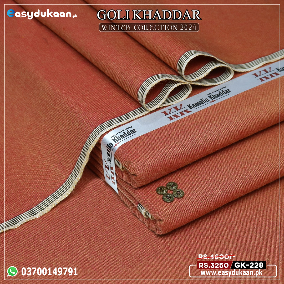 Premium Winter Double Goli Khaddar GK-228