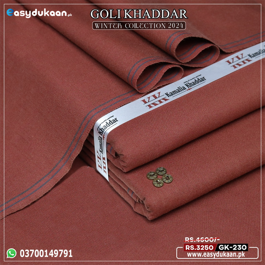 Premium Winter Double Goli Khaddar GK-230