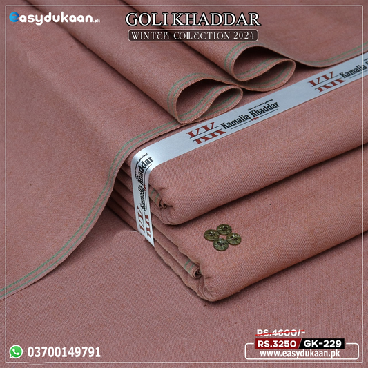 Premium Winter Double Goli Khaddar GK-229