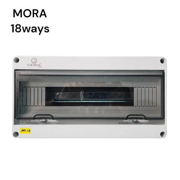 MORA BULGARIA 5/8/12/18/24 WAY DISTRIBUTION BOX PLASTIC WATERPROOF WALL MOUNTED DESIGN DB