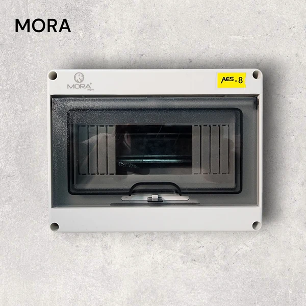 MORA BULGARIA 5/8/12/18/24 WAY DISTRIBUTION BOX PLASTIC WATERPROOF WALL MOUNTED DESIGN DB