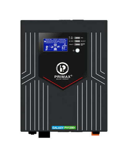 PRIMAX GALAXY PV1200+ Hybrid Solar Inverter with 50A MPPT Solar Charge Controller